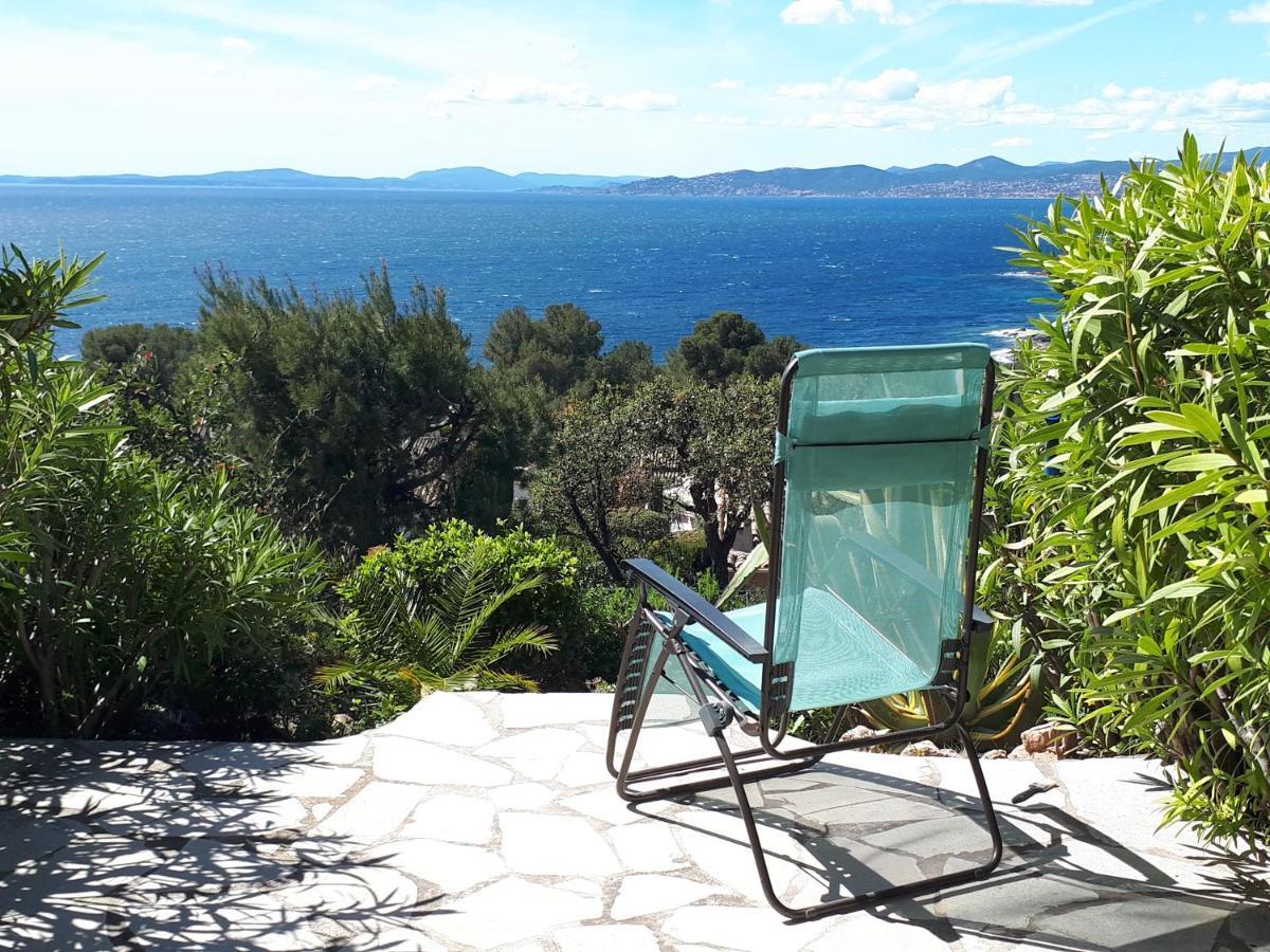 Duplex, Vue Panoramique Sur La Mediterranee, Piscine, Garage Saint-Raphael  Luaran gambar